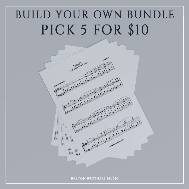 lake isabel create your own sheet music bundle